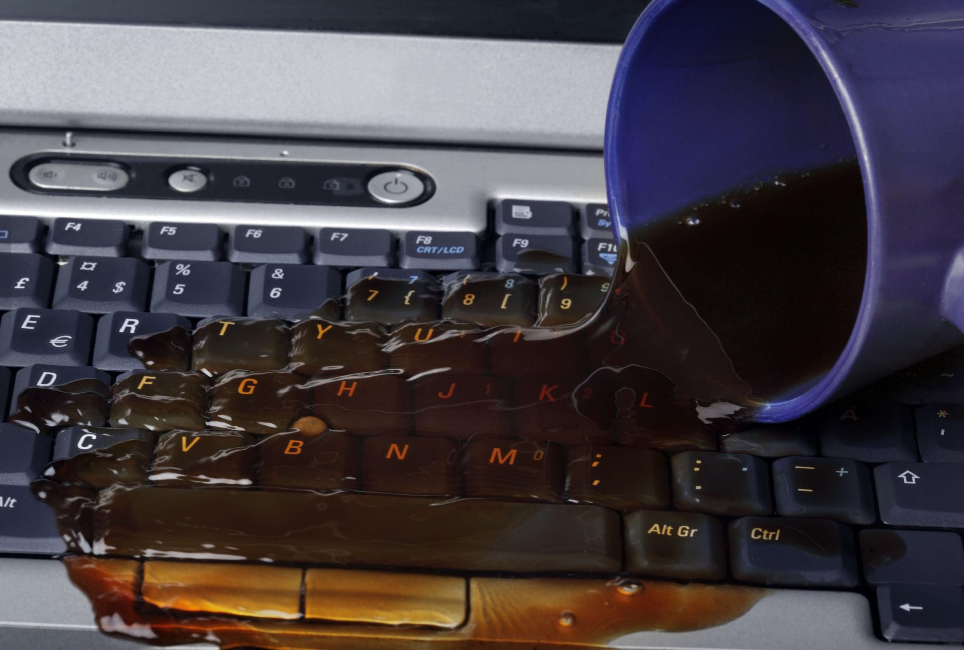 liquid spill electronics scaled