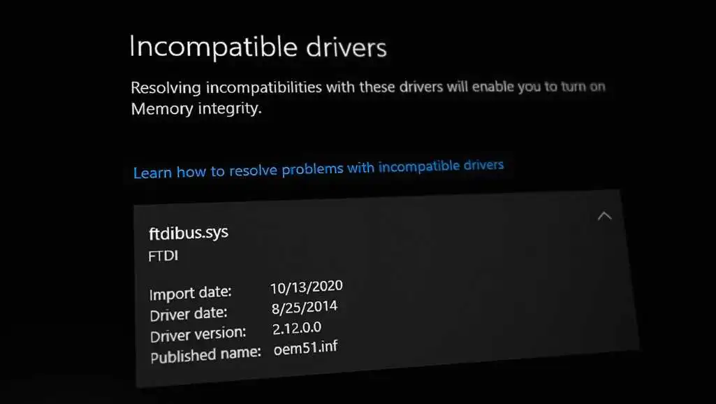 Best Ways On How To Address Memory Integrity Incompatible Driver Errors: Ultimate Computer Repair Singapore