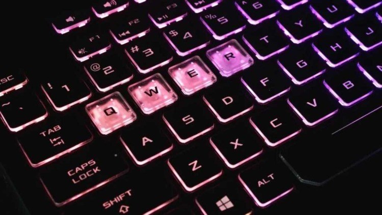 asus rog laptop keyboard light not working