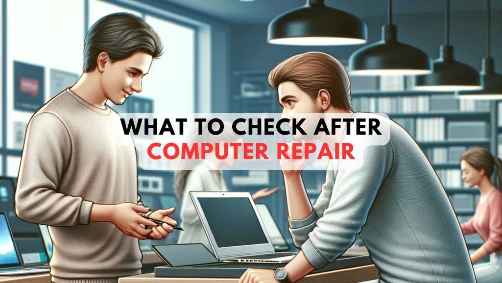 what to check after computer repair