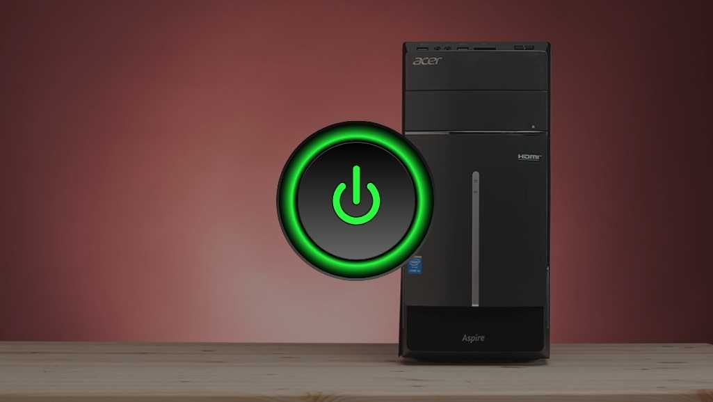 acer desktop boot issue