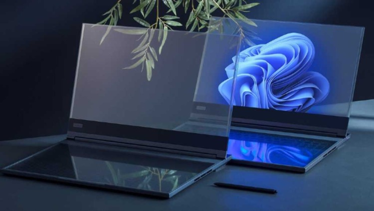Lenovo Latest ThinkBook With See-Through Screen And Keyboard