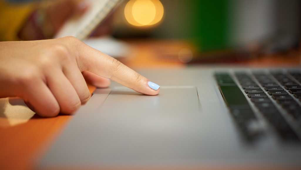 water spill on trackpad