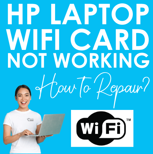 hp laptop wifi card not working